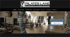 Desktop Screenshot of pilateslane.com